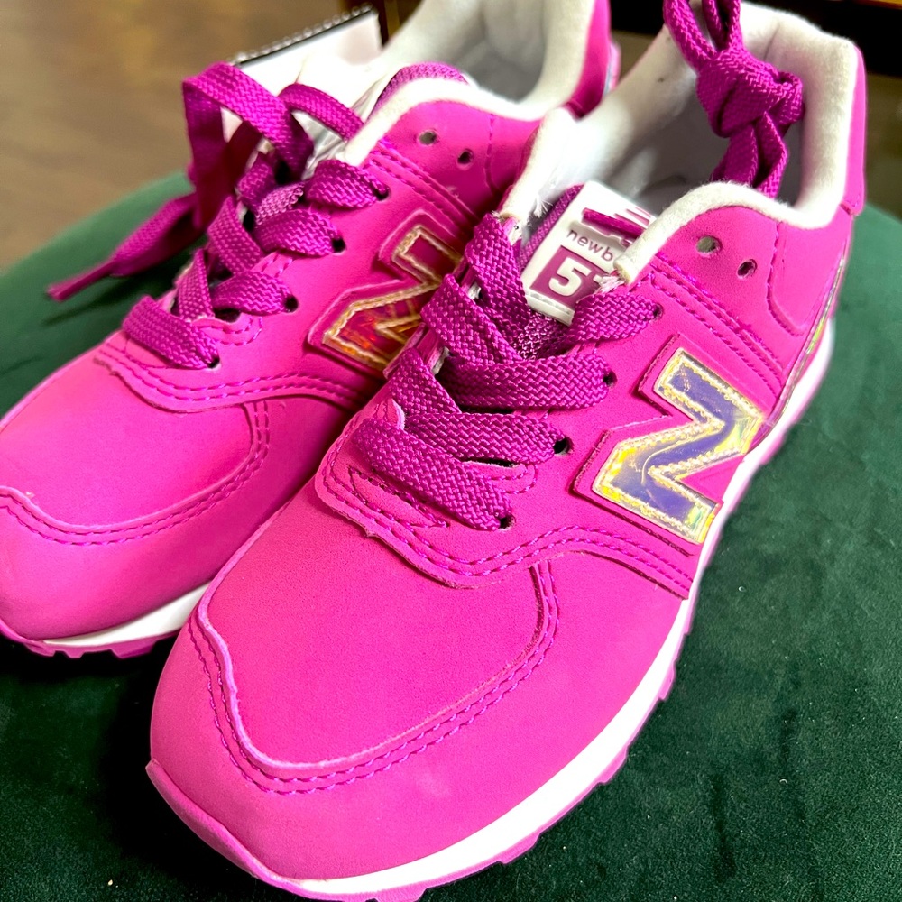 Brand New Girls New Balance 574 size 12